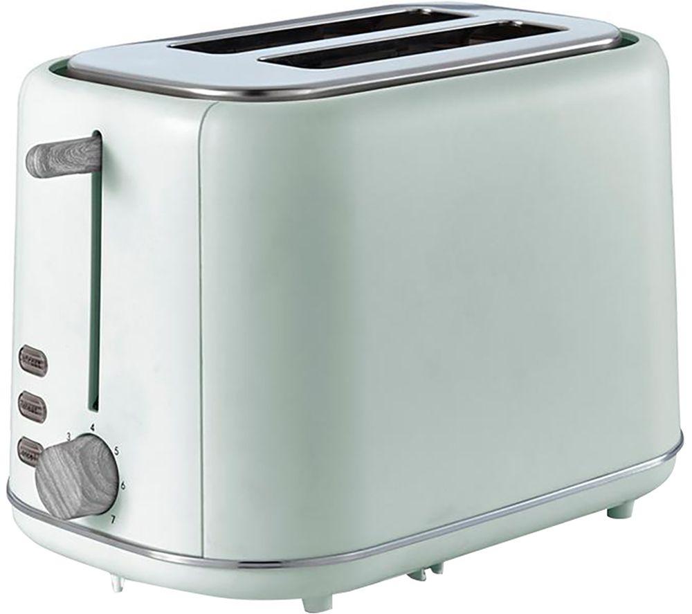 TOWER Scandi T20027GRN 2-Slice Toaster - Green