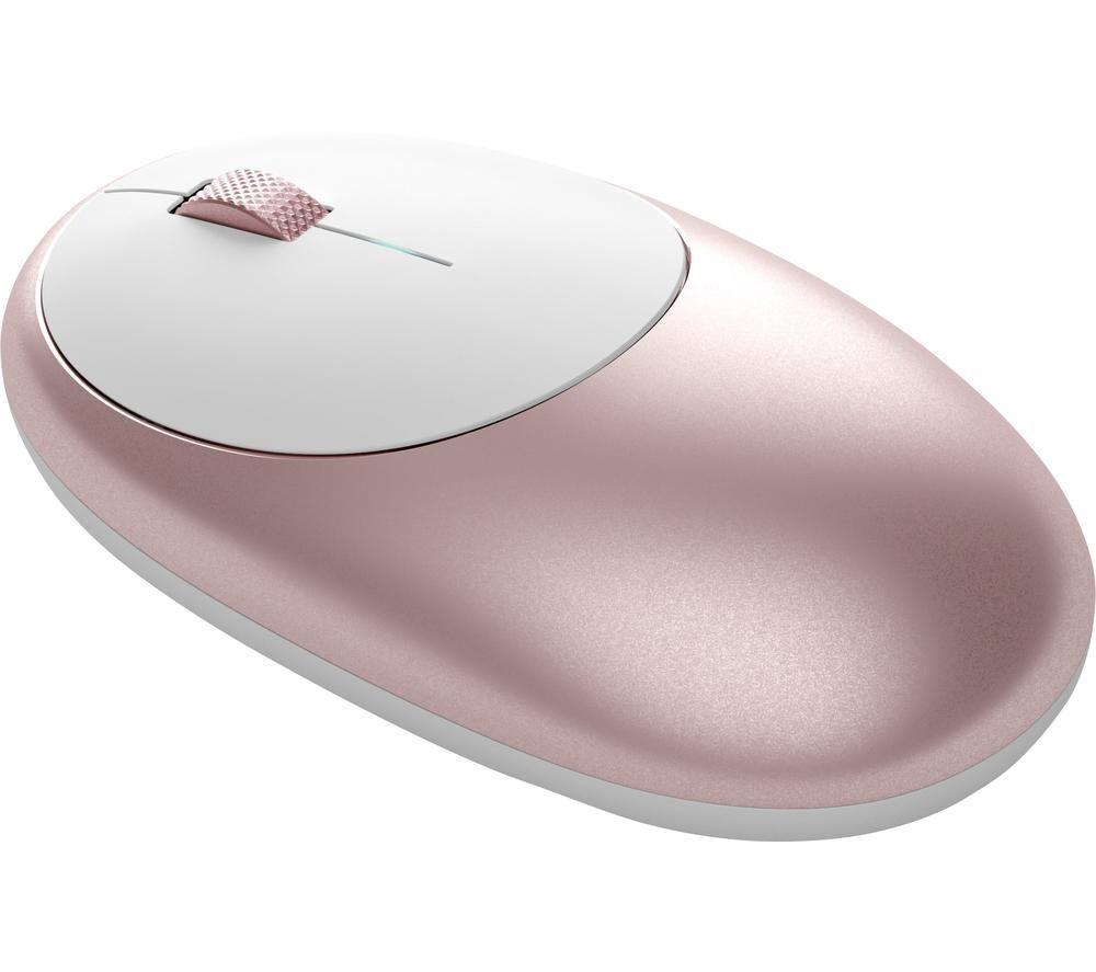 SATECHI M1 Wireless Optical Mouse - Rose Gold  Gold Pink