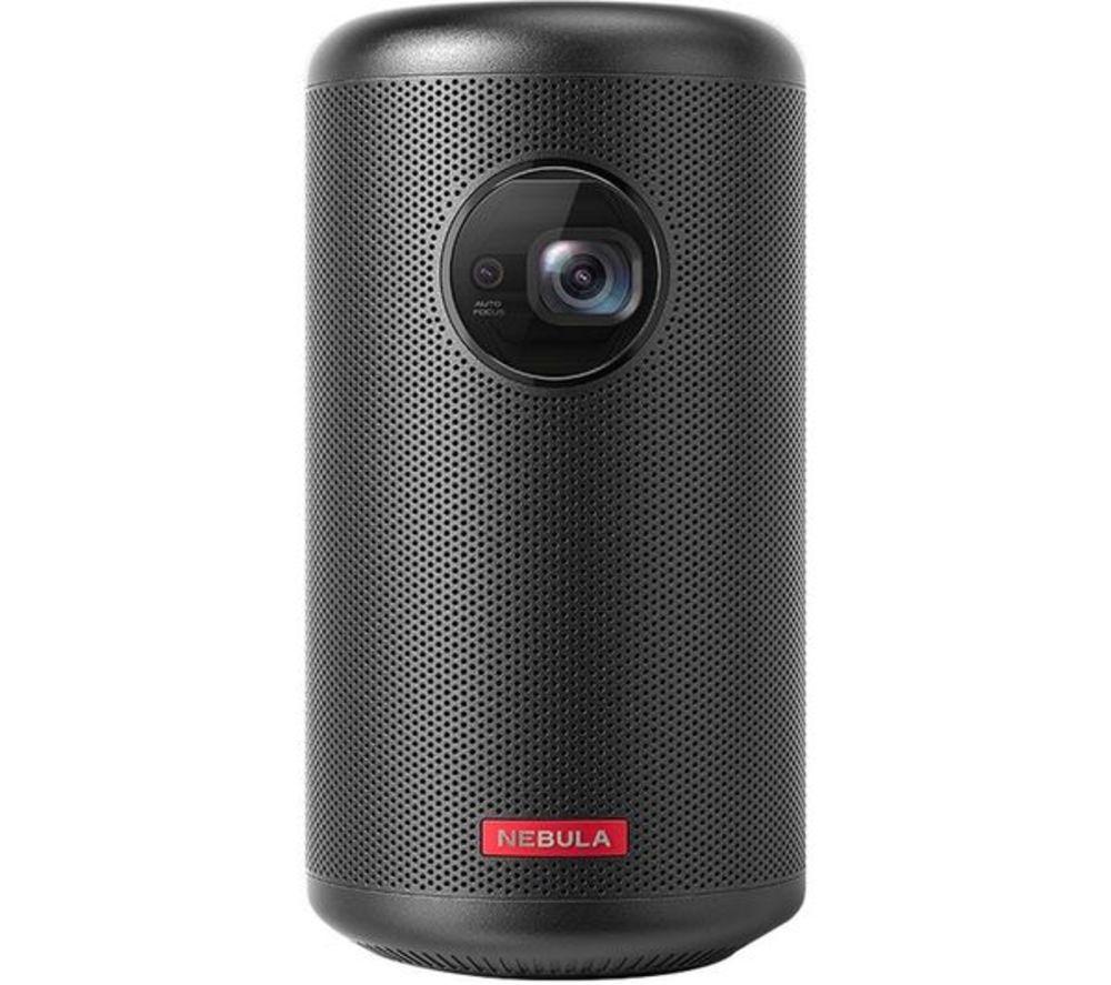 Nebula Capsule II Smart HD Ready Portable Projector  Black