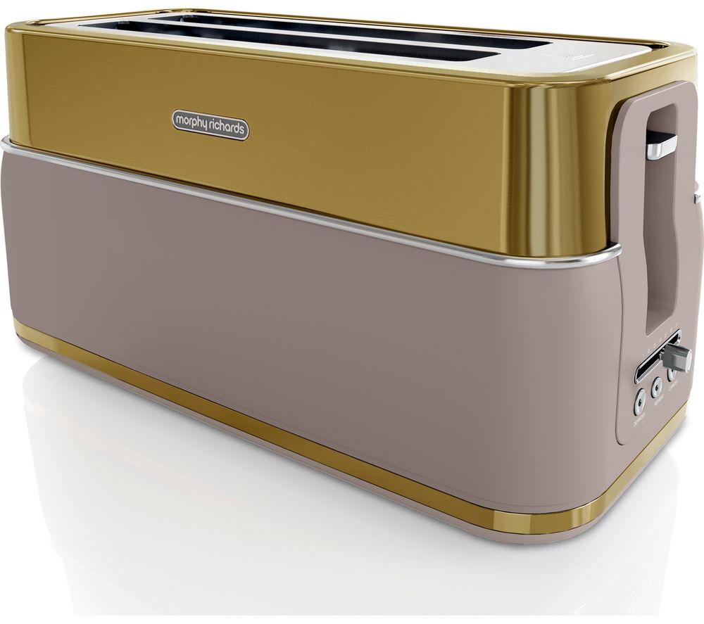 MORPHY RICHARDS Signature Opulent 245743 4-Slice Toaster - Gold