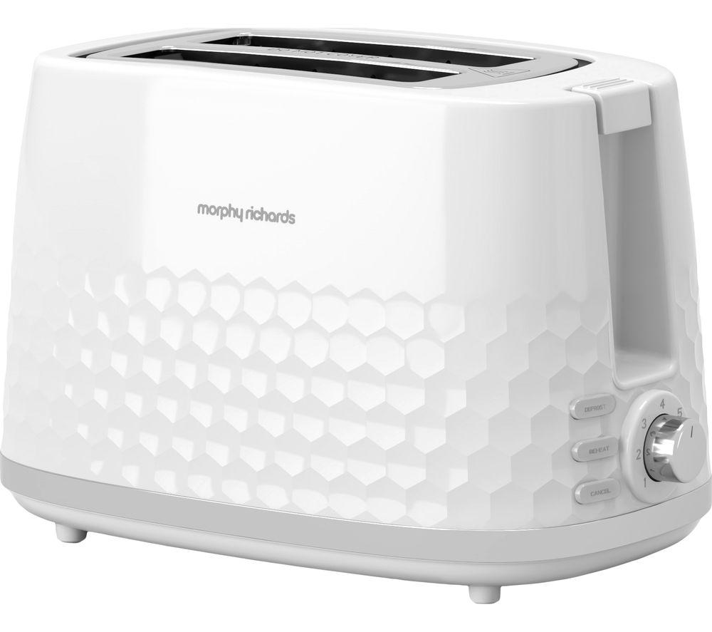 MORPHY RICHARDS Hive 220034 2-Slice Toaster - White