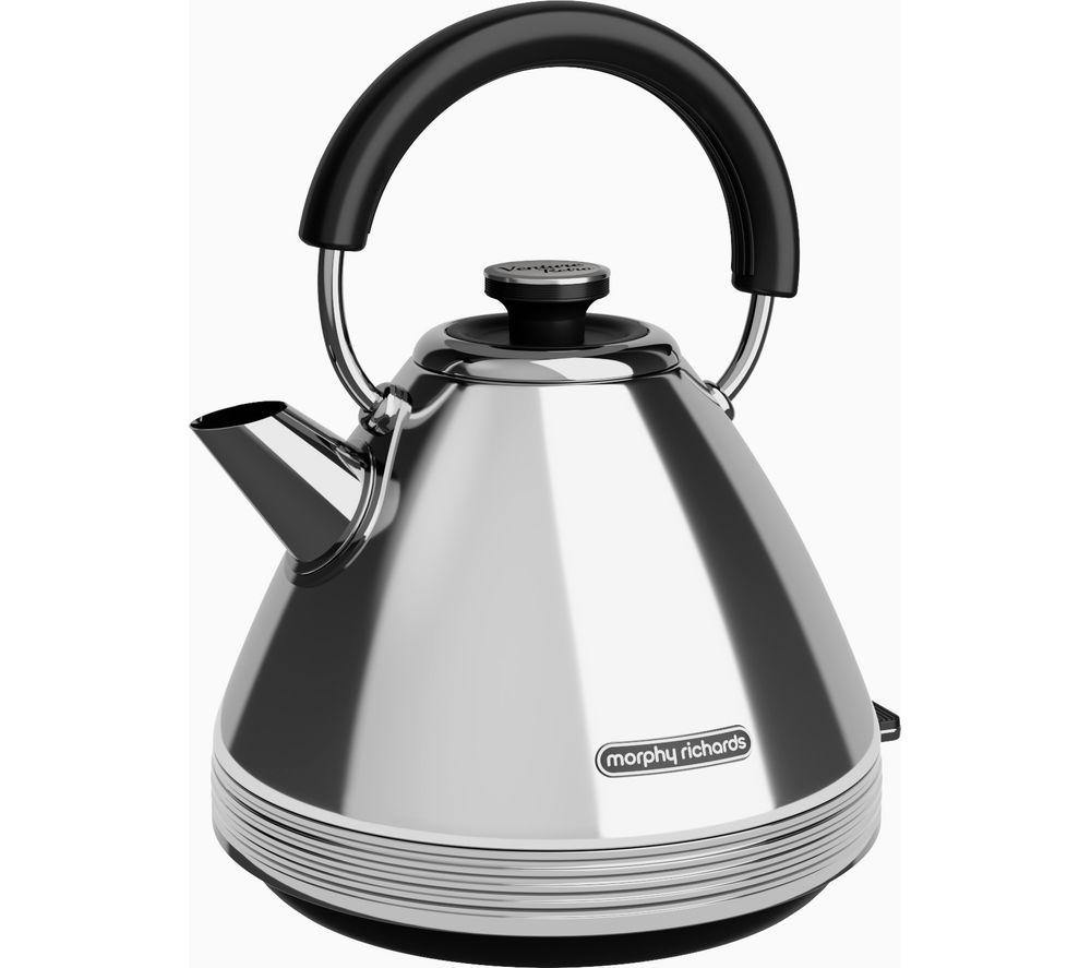 MORPHY RICHARDS Venture Retro 100330 Traditional Kettle - Stainless Steel