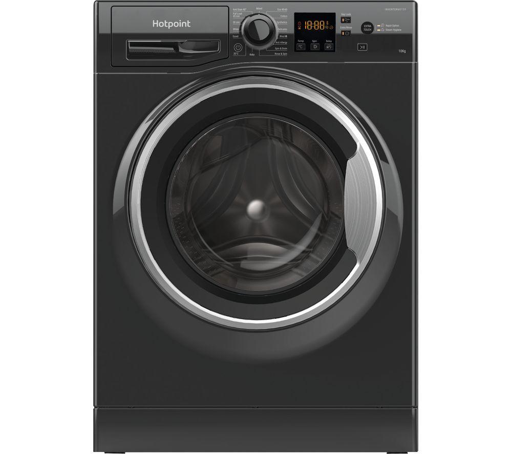 HOTPOINT NSWM 1044C BS UK N 10kg 1400 Spin Washing Machine - Black