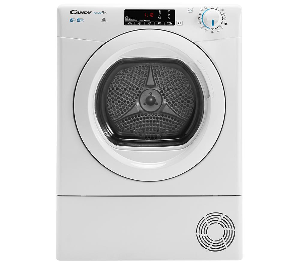 HOOVER Smart Pro CSOE C10TG WiFi-enabled 10 kg Condenser Tumble Dryer - White