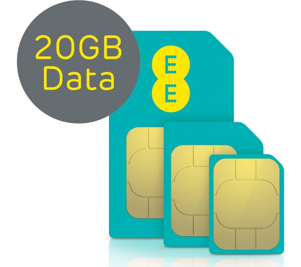 EVERYTHING 4G SIM Card - 20 GB