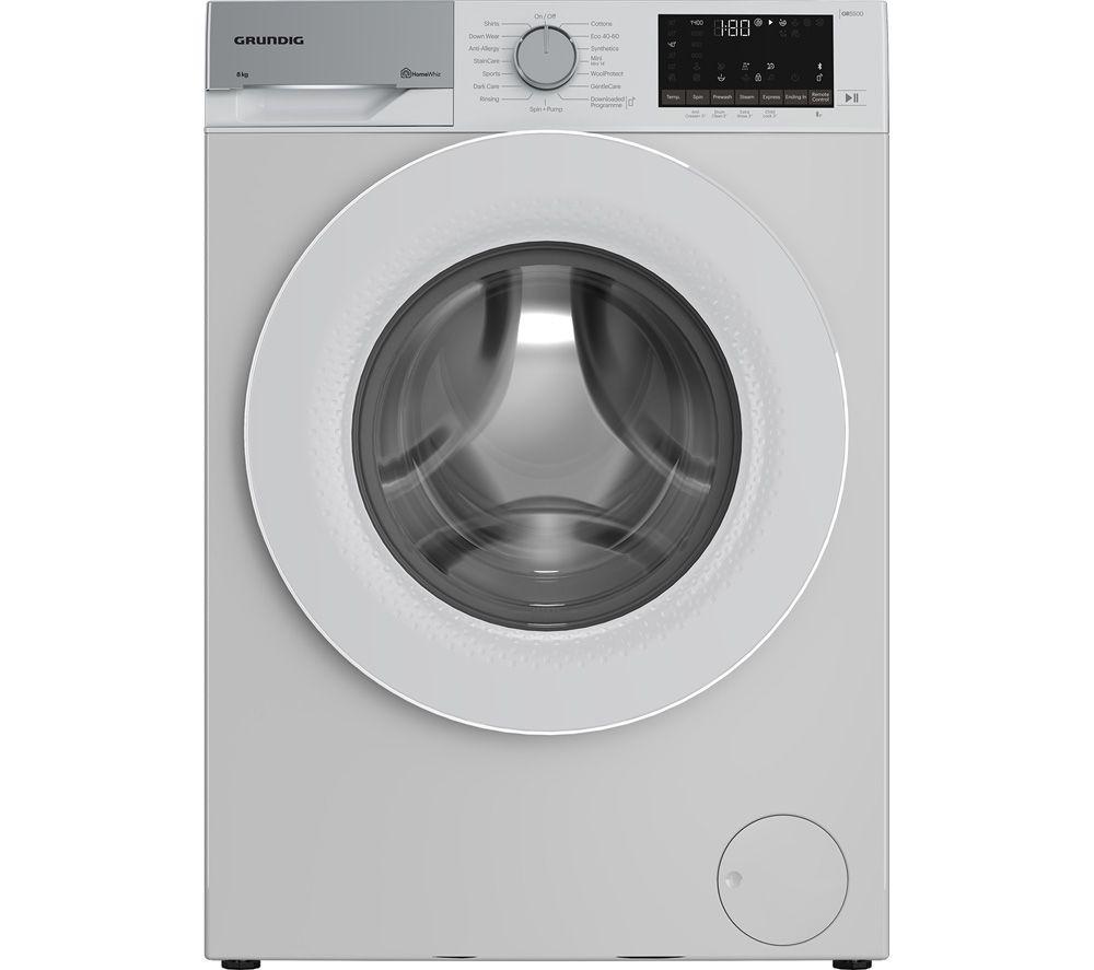 GRUNDIG GW75843TW Bluetooth 8 kg 1400 rpm Washing Machine - White