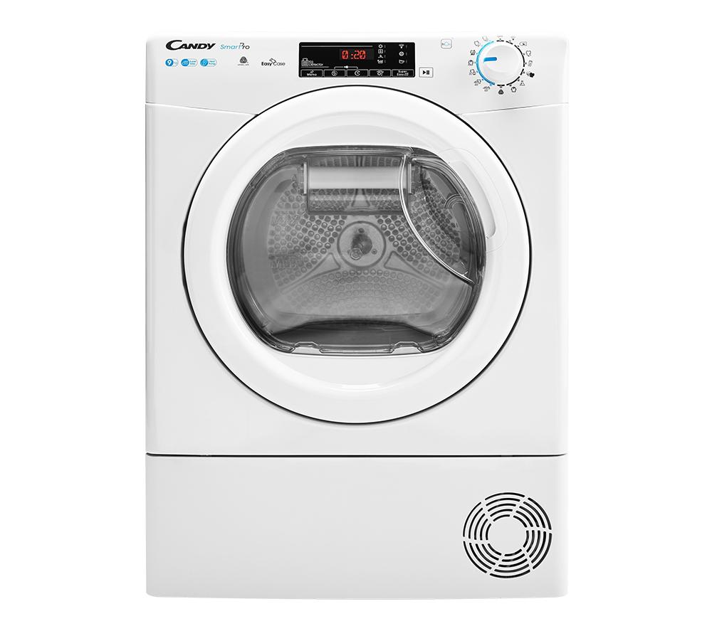 CANDY Smart Pro CSOE H9A2TE WiFi-enabled 9 kg Heat Pump Tumble Dryer - White
