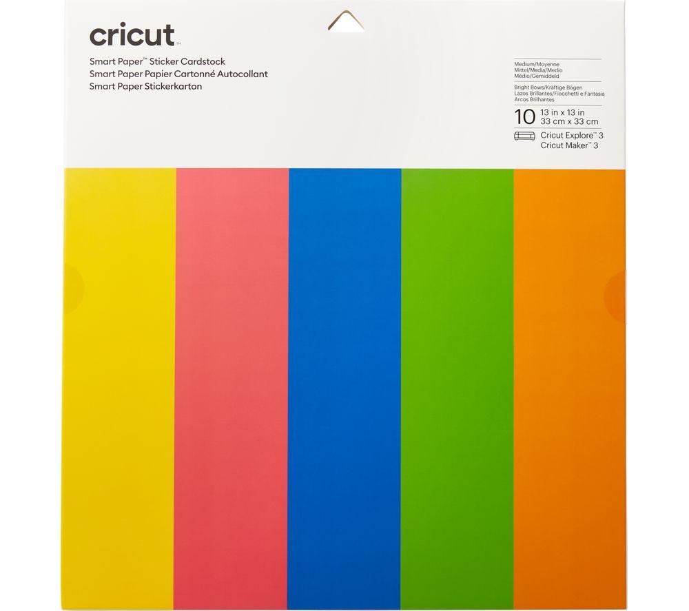 CRICUT Smart Paper Sticker Cardstock - Bright Bows