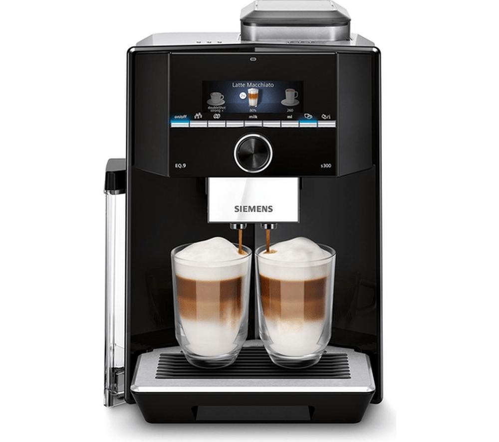 SIEMENS EQ.9 s300 TI923309RW Bean to Cup Coffee Machine - Black