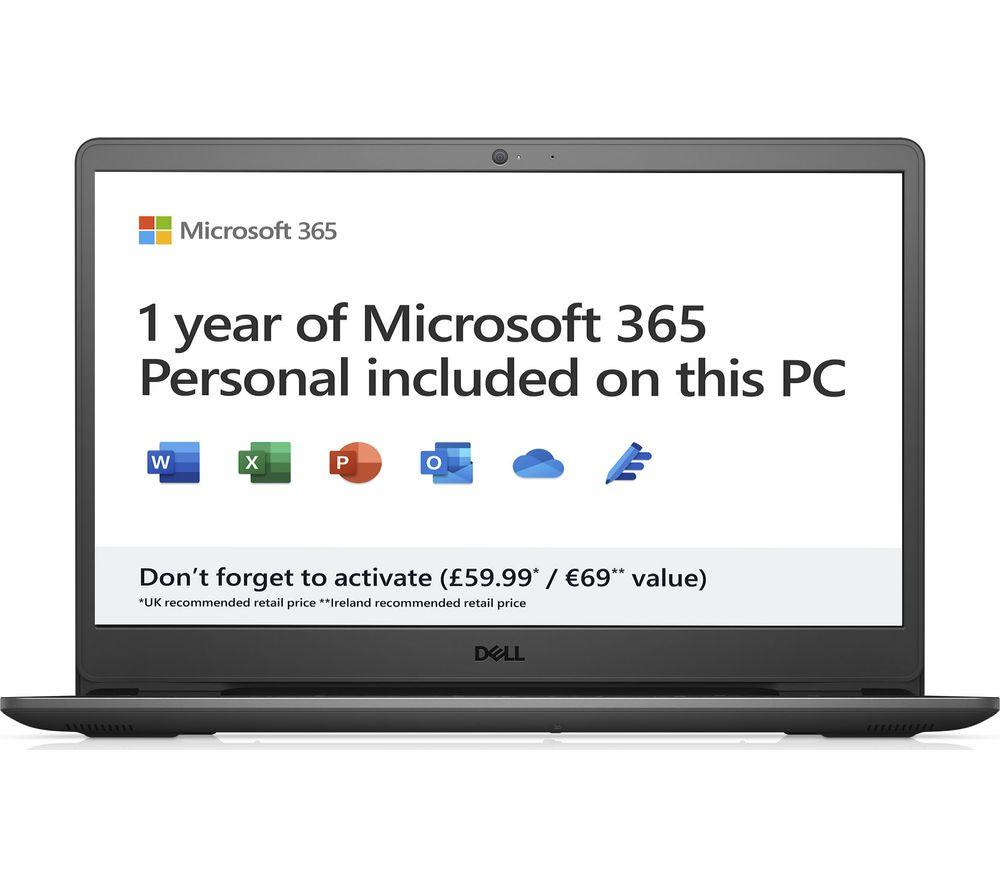 DELL Inspiron 15 3502 15.6inch Laptop - IntelPentium  128 GB SSD  Black  Black