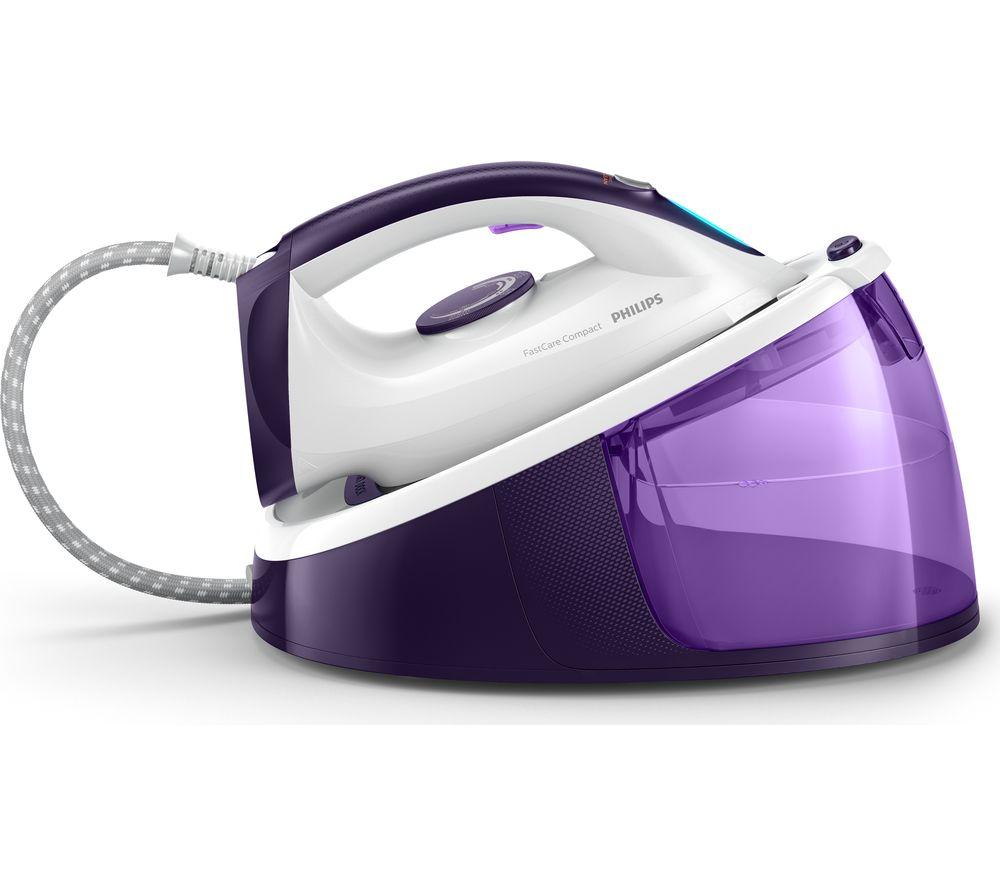 PHILIPS FastCare Compact GC6740/36 Steam Generator Iron - Purple