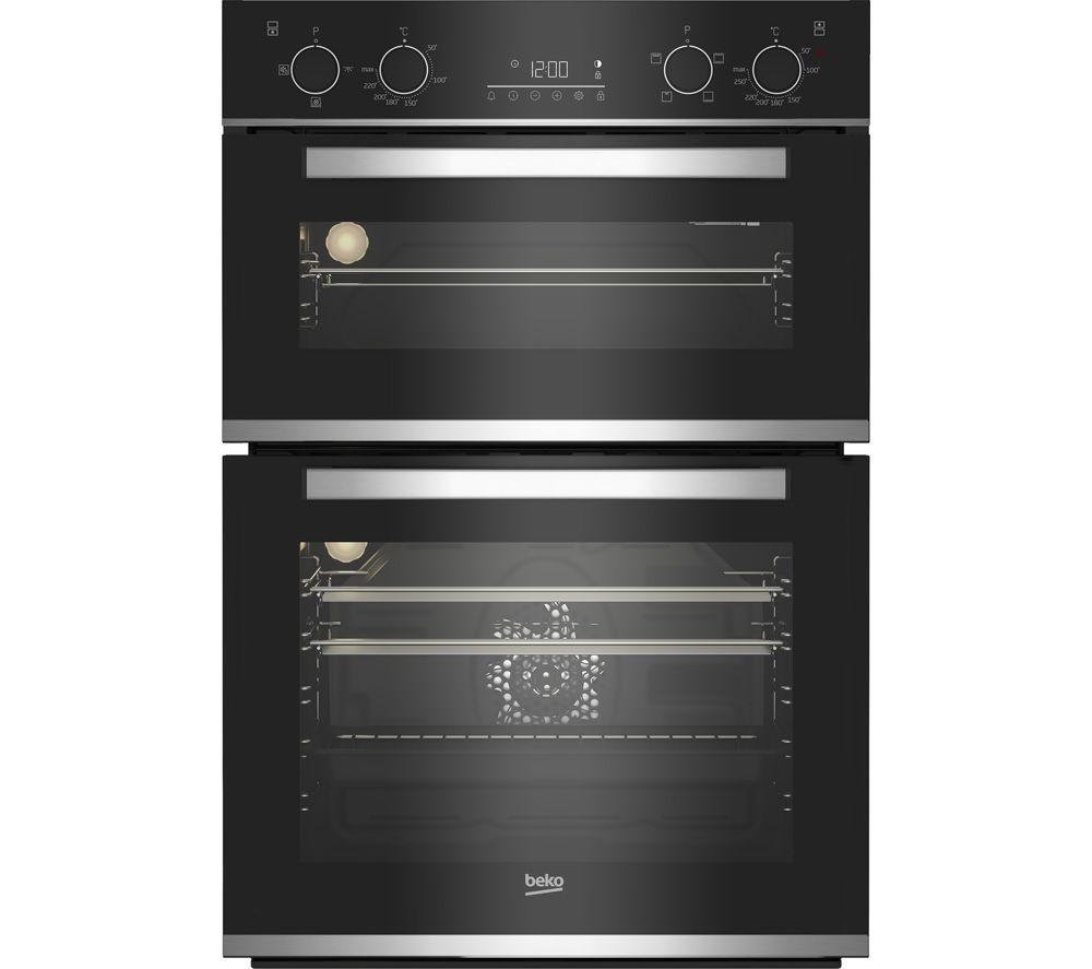 BEKO BBXDF25300X Electric Double Oven - Stainless Steel