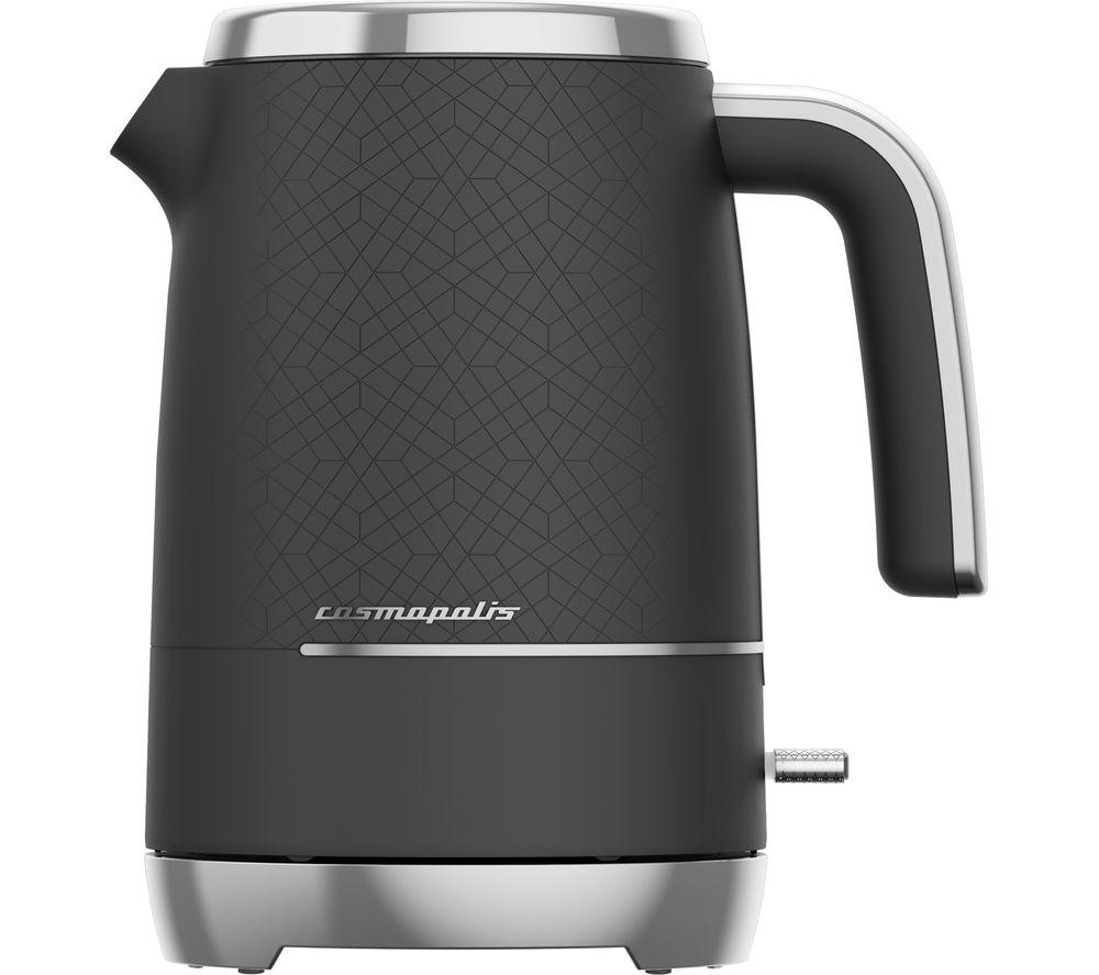 BEKO Cosmopolis WKM8306B Jug Kettle - Black & Chrome