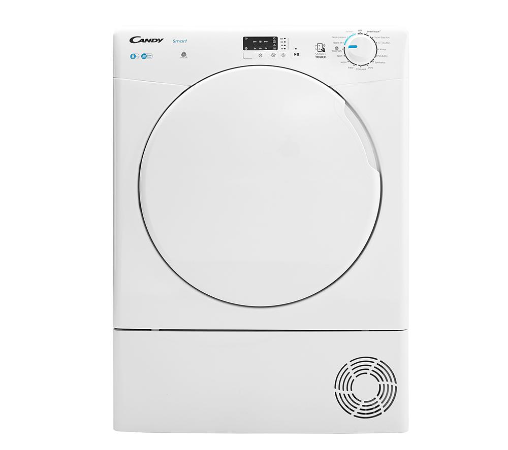 CANDY Smart KSE C8LF NFC 8 kg Condenser Tumble Dryer - White
