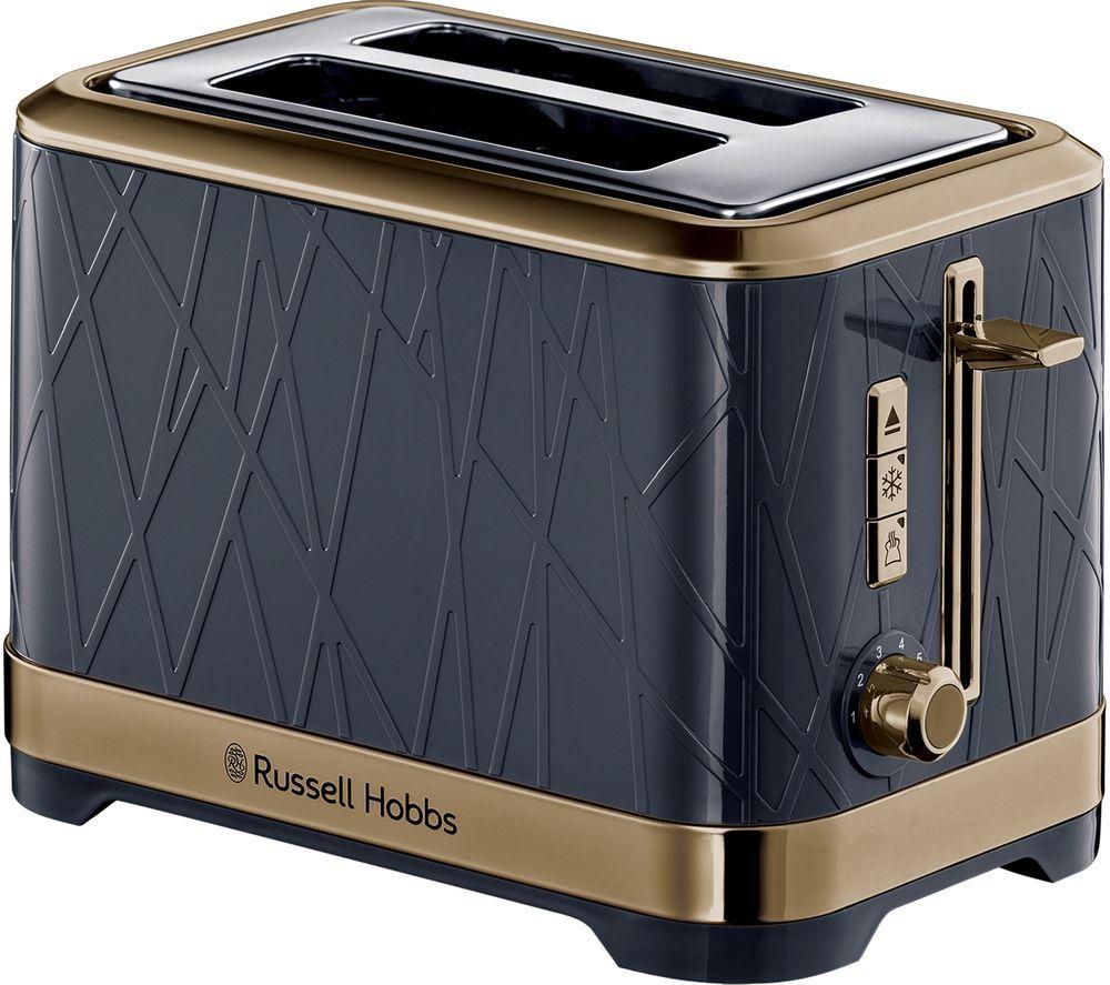 RUSSELL HOBBS Structure 26121 2-Slice Toaster - Ombre Blue