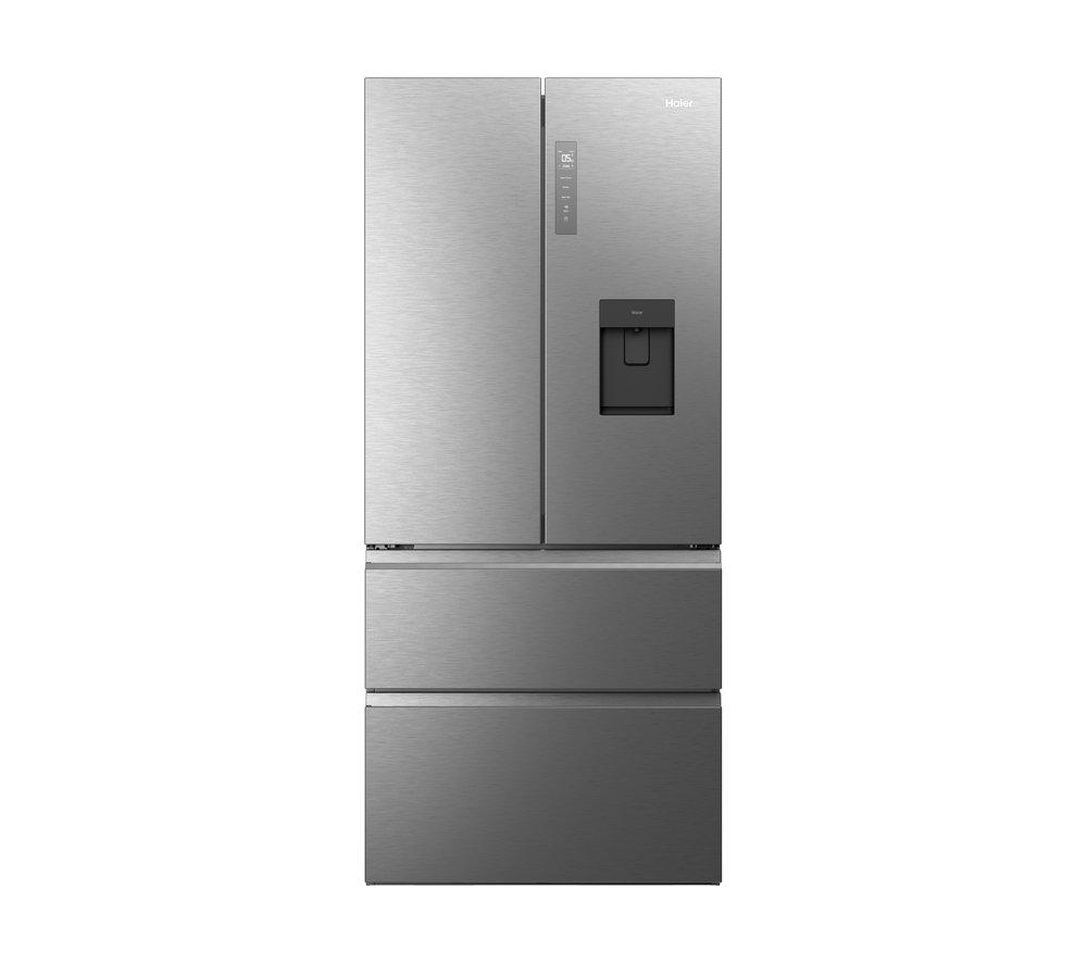 HAIER HFW7819EWMP Smart Fridge Freezer - Platinum Inox