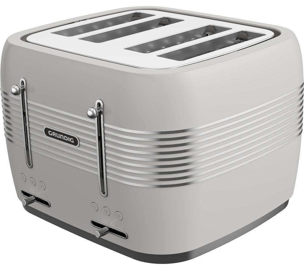 GRUNDIG TA7870C 4-Slice Toaster - Cream