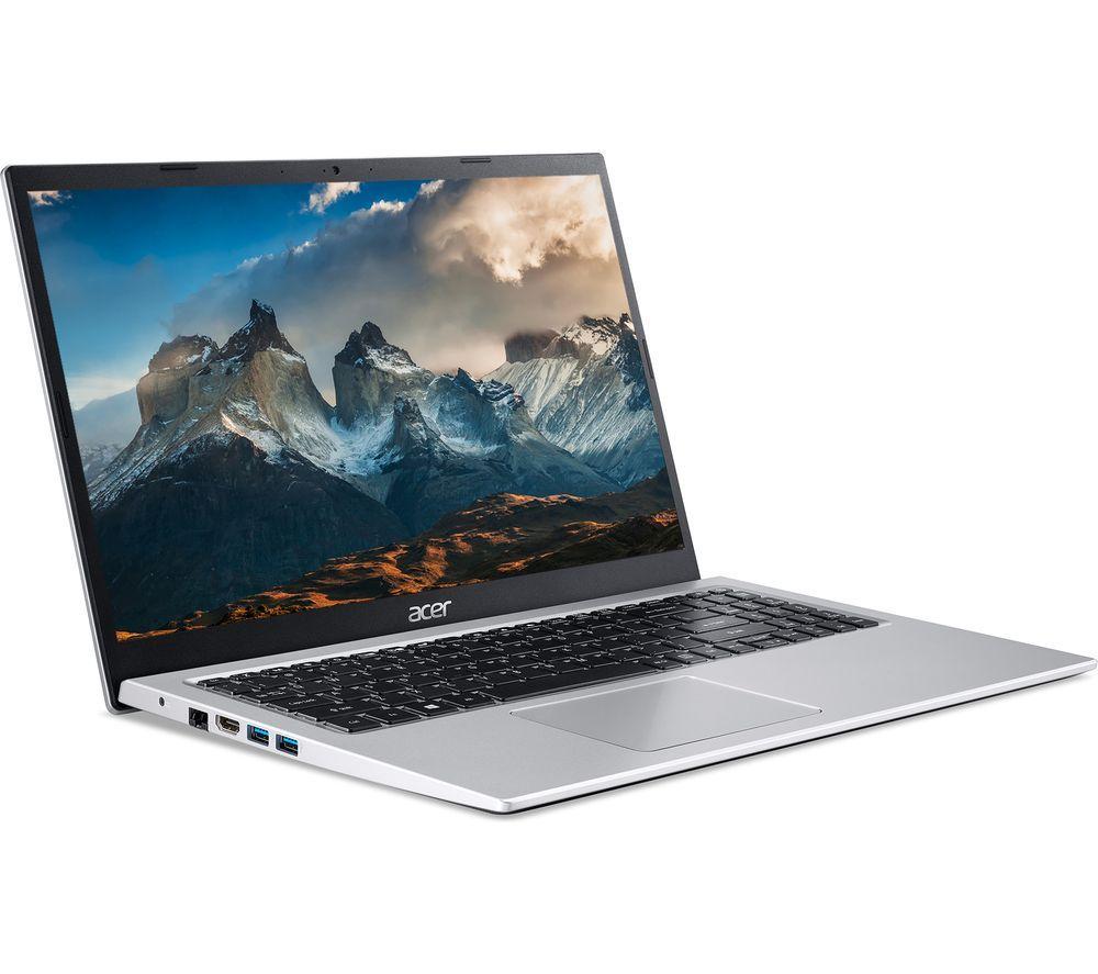 ACER Aspire 3 15.6inch Laptop - IntelCore i3  128 GB SSD  Silver  Silver/Grey