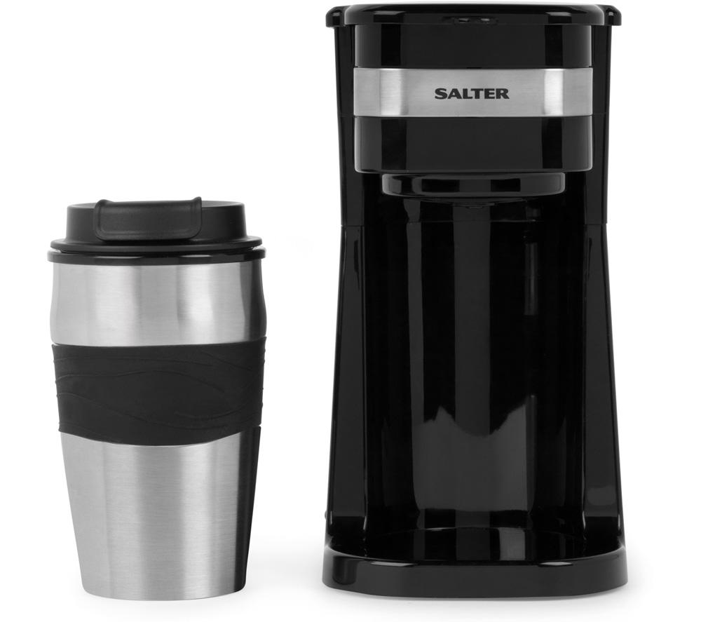SALTER EK2408 Filter Coffee Machine - Black & Silver