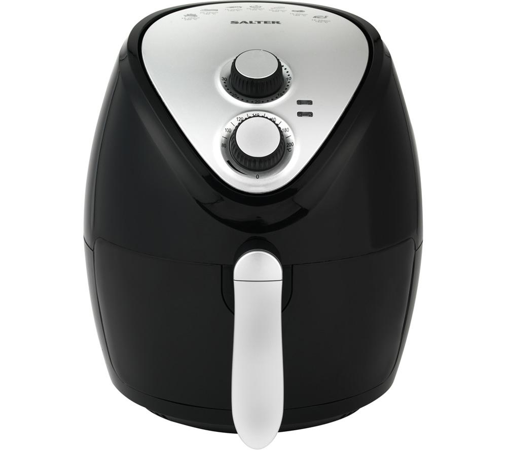 SALTER EK2818 Air Fryer - Black & Silver