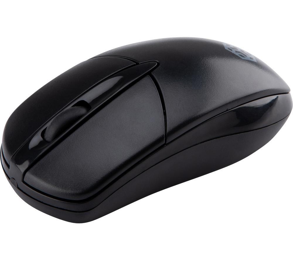 PRIZM M198W Wireless Optical Mouse  Black