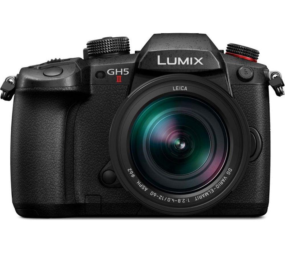 PANASONIC Lumix DC-GH5M2 Mirrorless Camera with Leica 12-60 mm f/2.8-4 Lens - Black