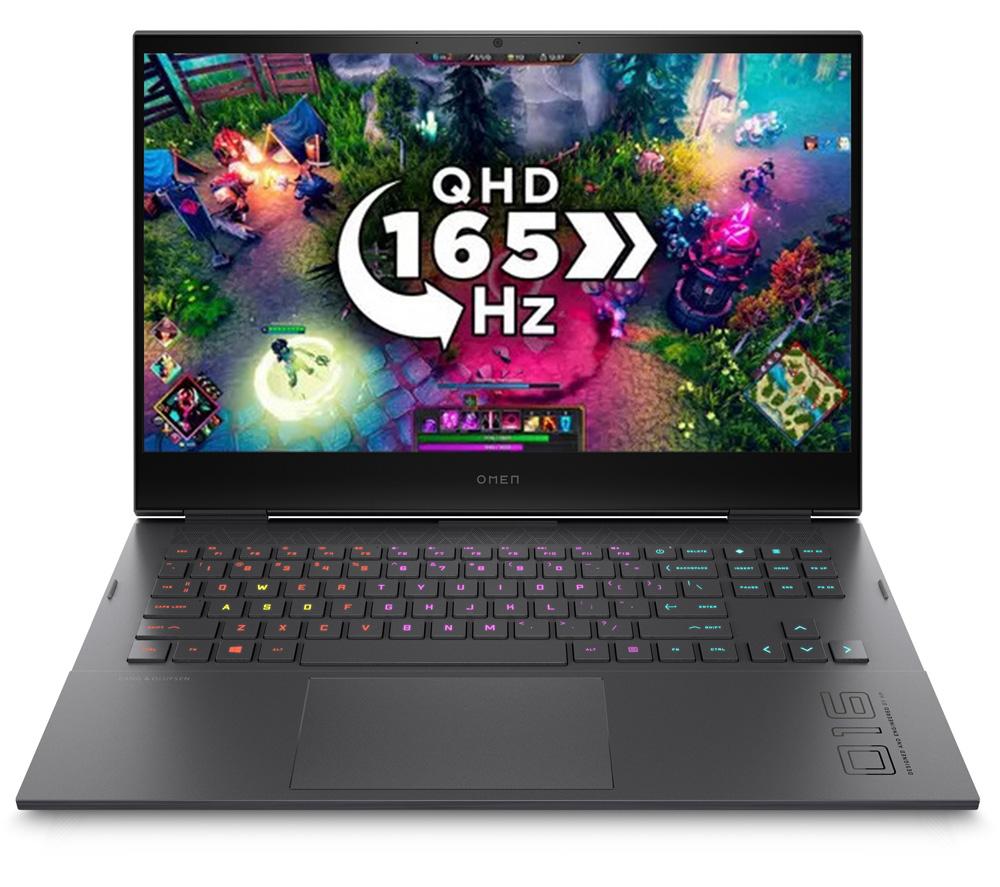 HP OMEN 16-c0500na 16.1inch Gaming Laptop - AMD Ryzen 7  RX 6600M  512 GB SSD  Silver/Grey