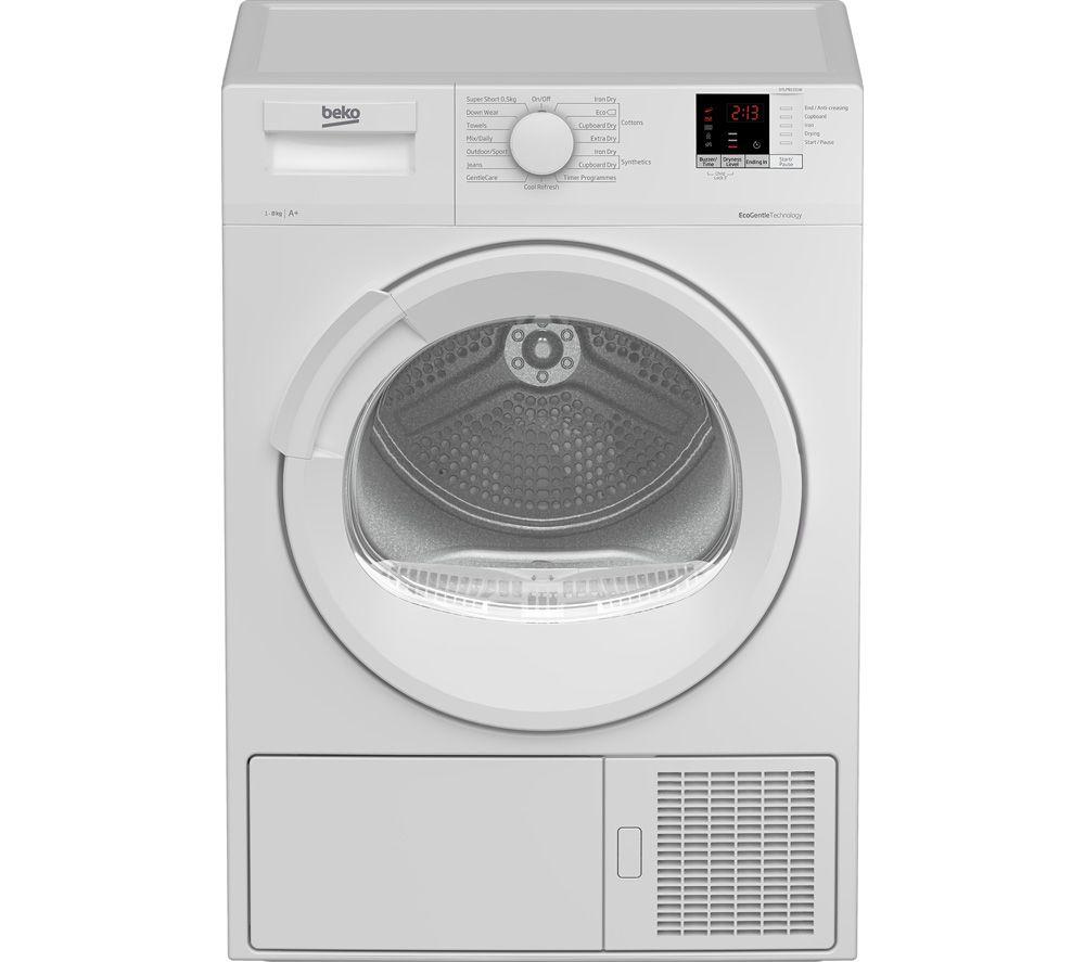 BEKO DTLP81151W 8 kg Heat Pump Tumble Dryer - White
