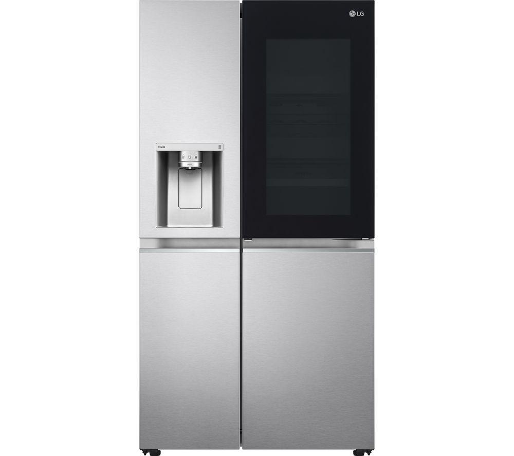 LG InstaView GSXV91BSAE American-Style Smart Fridge Freezer - Stainless Steel