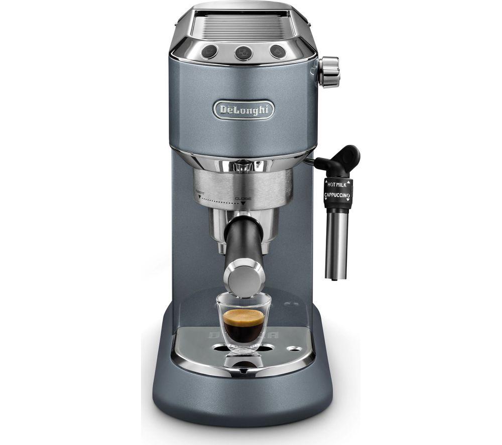 DELONGHI Dedica Metallic EC785AZ Coffee Machine - Blue