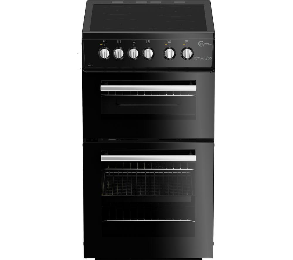 FLAVEL MLB7CDK 50 cm Electric Ceramic Cooker - Black