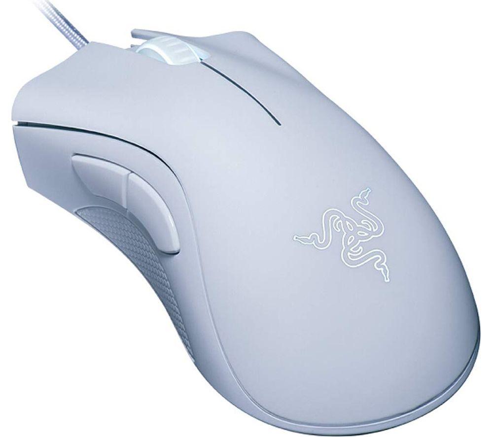 RAZER DeathAdder Essential Optical Gaming Mouse - White