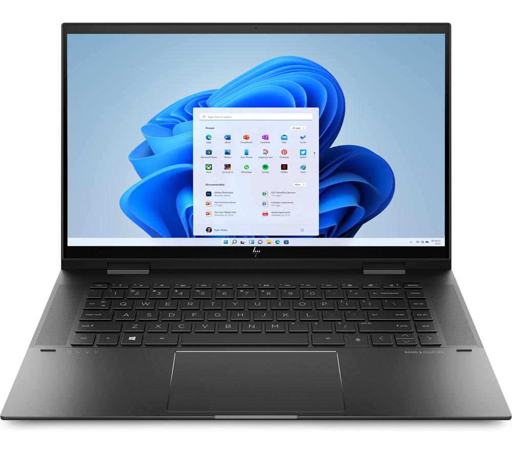 HP ENVY x360 Convert 15.6inch 2 in 1 Laptop - AMD Ryzen 5  512 GB SSD  Black  Black
