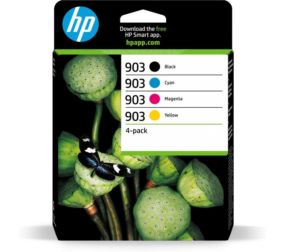 HP 903 Cyan  Magenta  Yellow & Black Ink Cartridges - Multipack