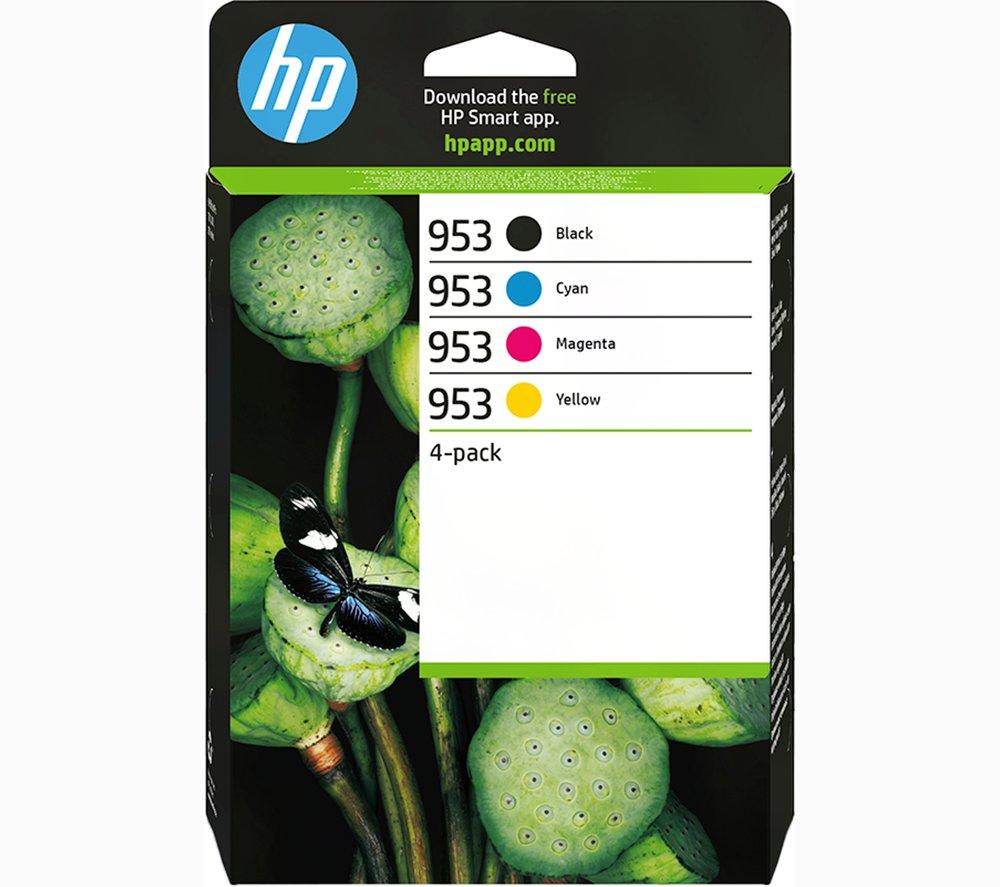 HP 953 Cyan  Magenta  Yellow & Black Ink Cartridges - Multipack