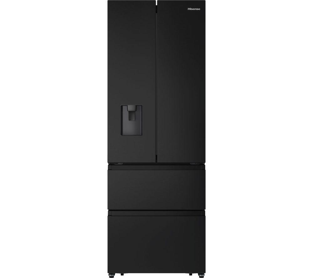 HISENSE PureFlat RF632N4WFF 50/50 Fridge Freezer - Black Stainless Steel  Stainless Steel