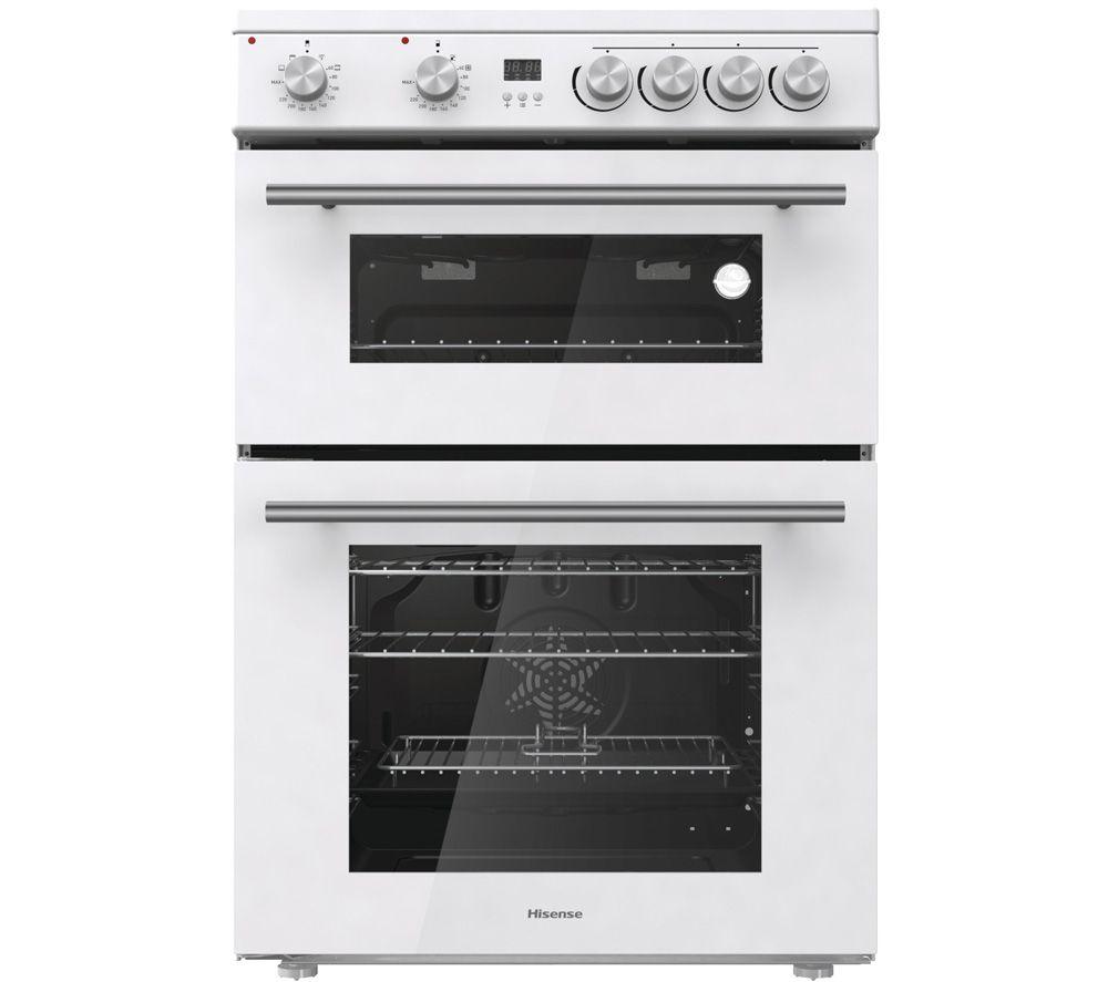HISENSE HDE3211BWUK 60 cm Electric Cooker - White
