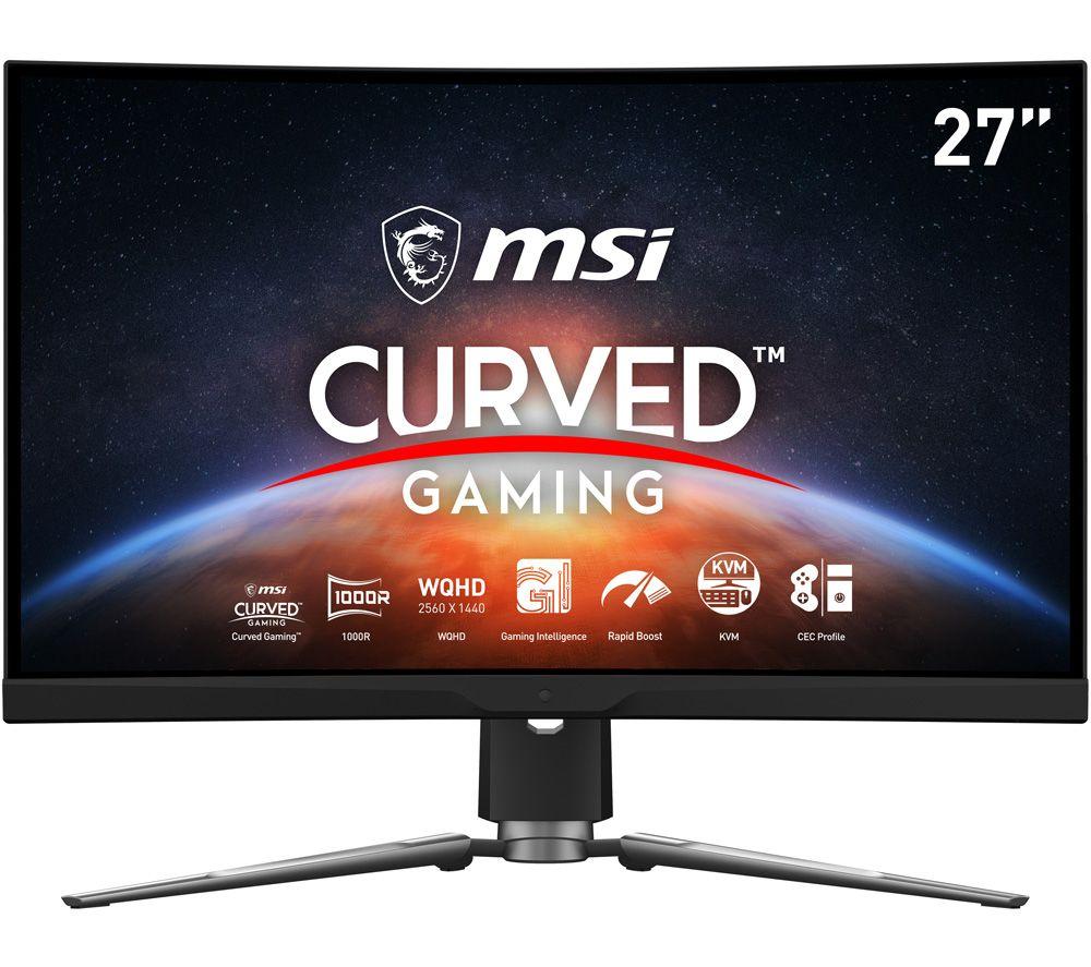 MSI MPG Artymis 273CQR Quad HD 27inch Curved LCD Gaming Monitor - Black
