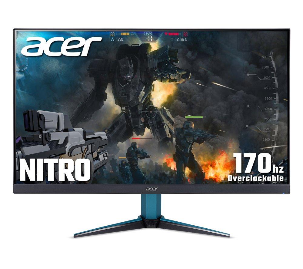 ACER Nitro VG272UVbmiipx Quad HD 27inch LCD Gaming Monitor - Black