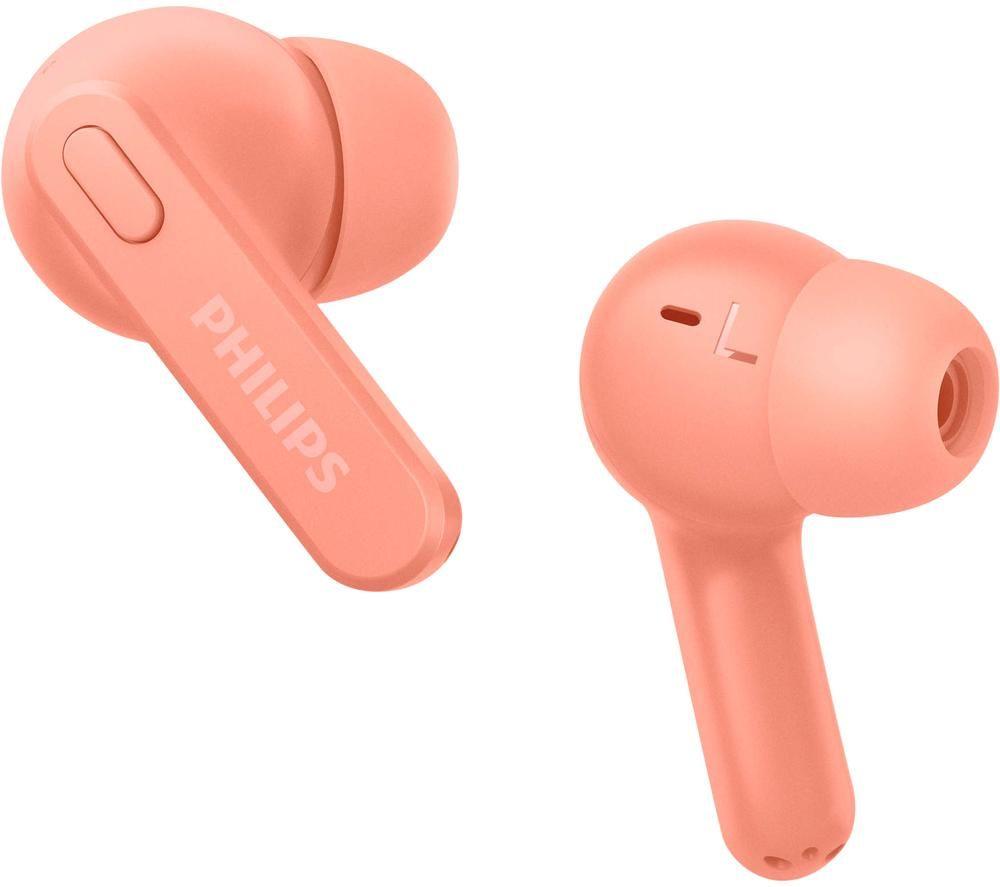 PHILIPS TAT2206PK Wireless Bluetooth Earbuds - Pink