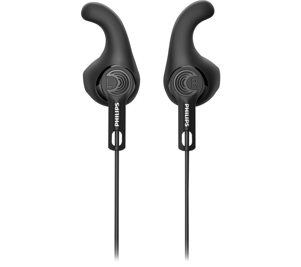 PHILIPS TAA3206BK Wireless Bluetooth Sports Earphones - Black