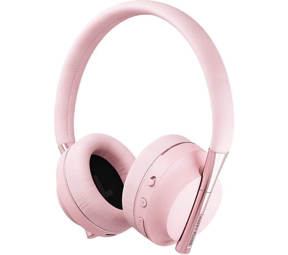 HAPPY PLUGS Play Wireless Bluetooth Kids Headphones - Pink Gold