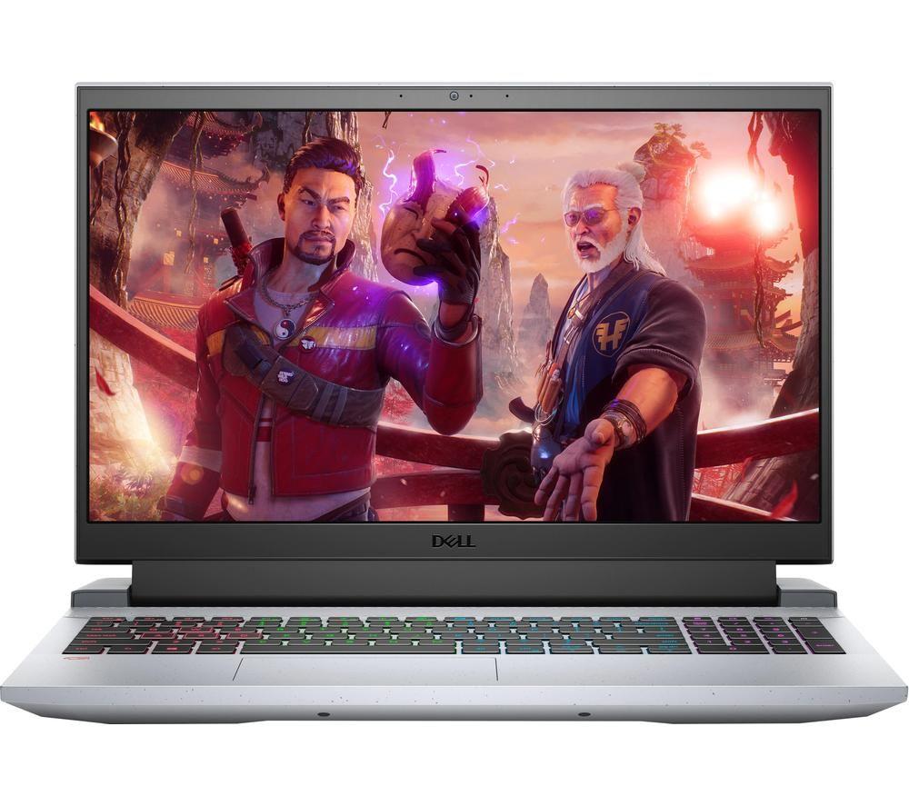 DELL G15 5515 15.6inch Gaming Laptop - AMD Ryzen 7  RTX 3060  512 GB SSD  Silver/Grey