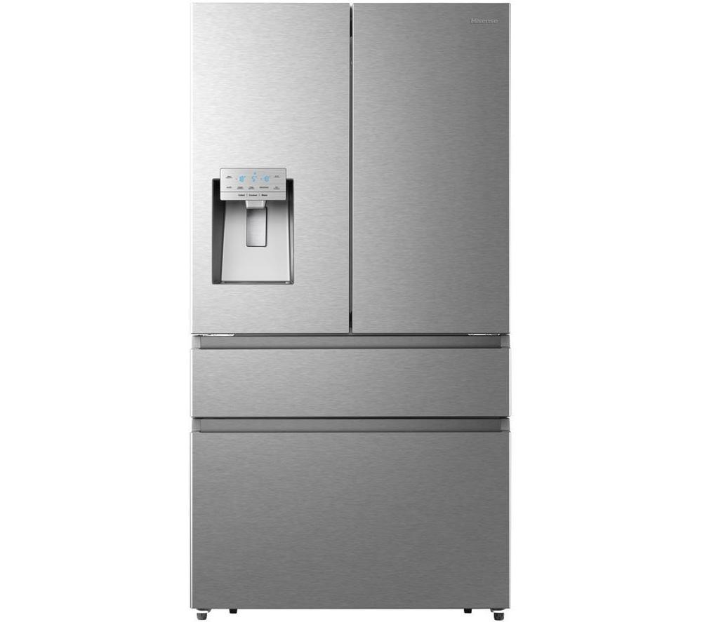 HISENSE RF728N4AIF Fridge Freezer - Stainless Steel