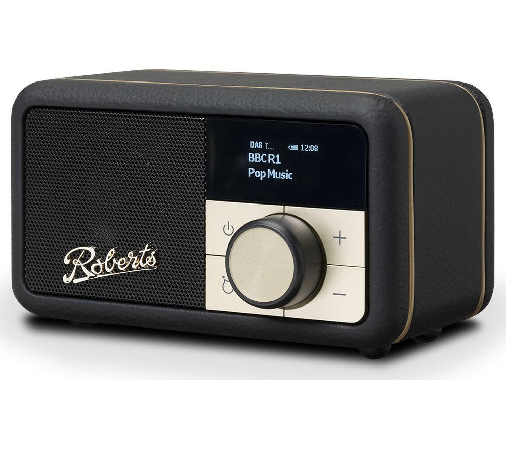 ROBERTS Revival Petite DAB Retro Bluetooth Radio - Black
