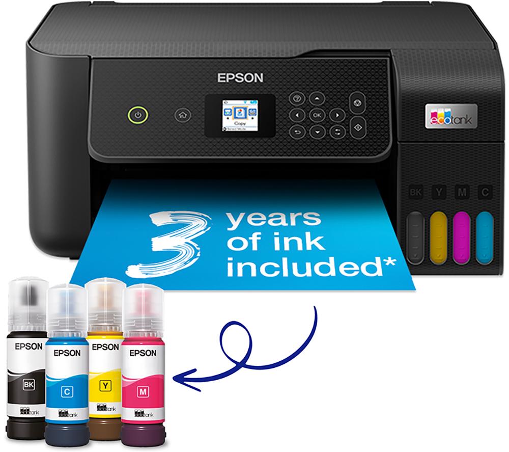 EPSON EcoTank ET-2820 All-in-One Wireless Inkjet Printer  Black