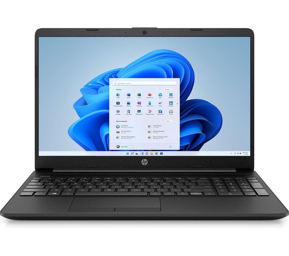 HP 15-dw1513sa 15.6inch Laptop - IntelCore i3  128 GB SSD  Black  Black