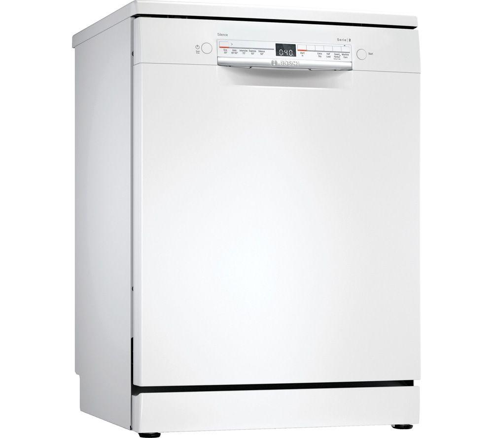 BOSCH Serie 2 SGS2HVW66G Full-size Dishwasher - White