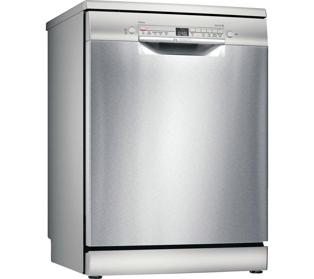 BOSCH Serie 2 SGS2HVI66G Full-size Dishwasher - Stainless Steel