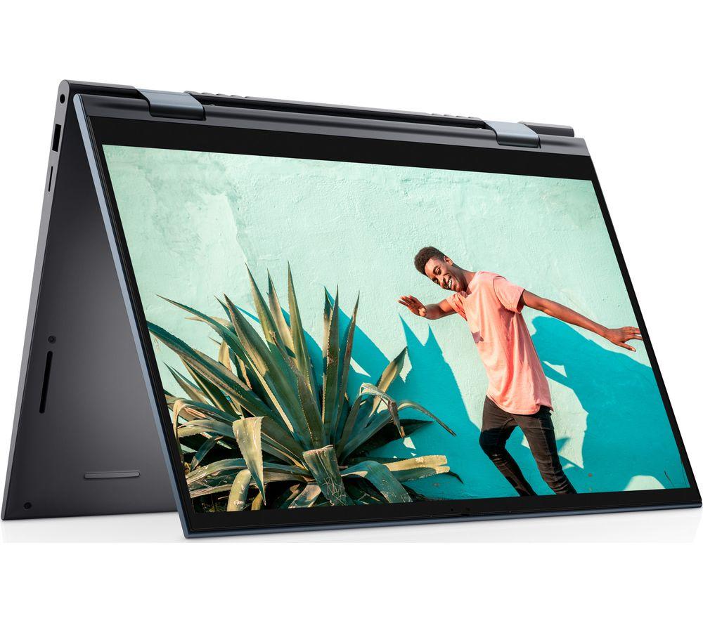 DELL Inspiron 14 7415 14inch 2 in 1 Laptop - AMD Ryzen 7  512 GB SSD  Blue  Blue